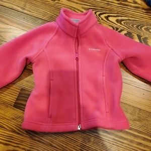 Little girl Columbia fleece